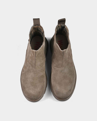 Stivaletto Chelsea Woz Dylan Denali in Camoscio Tortora vista 2