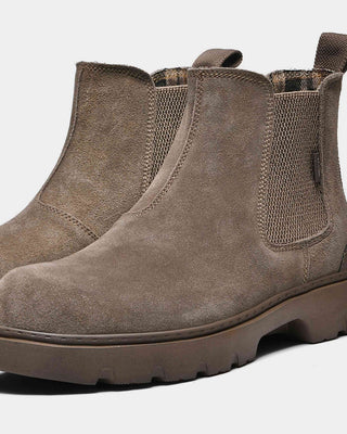 Stivaletto Chelsea Woz Dylan Denali in Camoscio Tortora vista 4