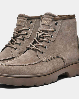 Scarponcino Woz Frank Denali in Camoscio Tortora vista 4