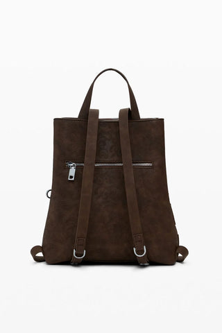 Zaino Desigual - BACK_NEW PATCH 1 CHOCO SUMY