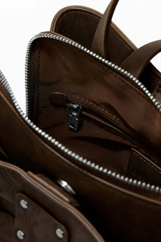 Zaino Desigual - BACK_NEW PATCH 1 CHOCO SUMY