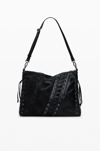 Borsa Desigual - BAG_TANGO BLACK PATCH LEIRIA