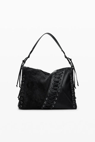 Borsa Desigual - BAG_TANGO BLACK PATCH LEIRIA