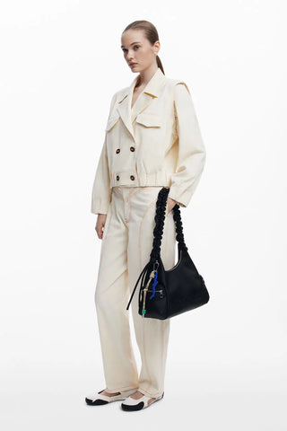 Borsa Desigiual - BAG_HALF LOGO MONTVILLE BLACK