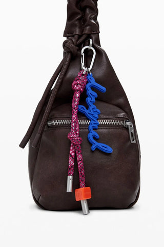 Borsa Desigual - BAG_HALF LOGO MONTVILLE CHOCO