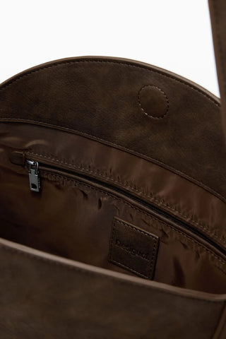 Borsa Desigual - BAG_NEW PATCH 2 CHOCO