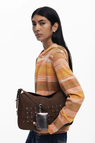 Borsa Desigual - BAG_NEW PATCH 2 CHOCO