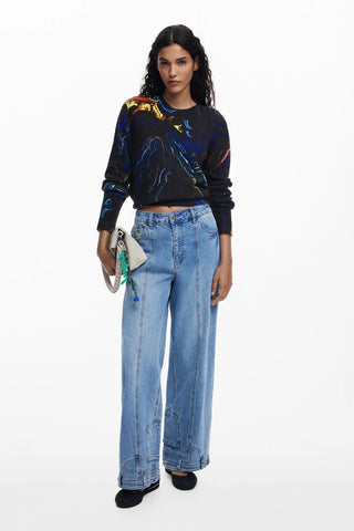 Maglione Desigual - JERS_BUTTERFLY_LACROIX