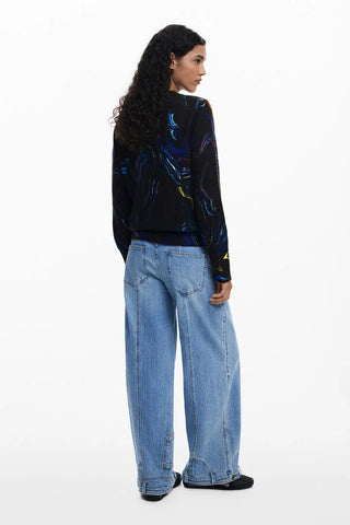 Maglione Desigual - JERS_BUTTERFLY_LACROIX