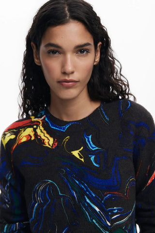 Maglione Desigual - JERS_BUTTERFLY_LACROIX