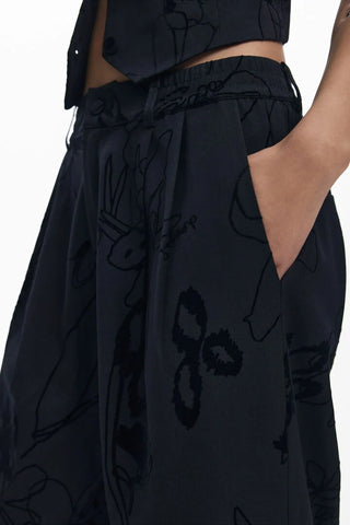 Pantaloni Desigual - PANT_FLOCK