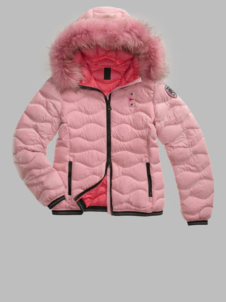 Giubbotto Blauer Aldie Colors Down Pink 412 fronte
