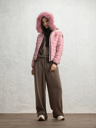 Giubbotto Blauer Aldie Colors Down Pink 412 figura intera