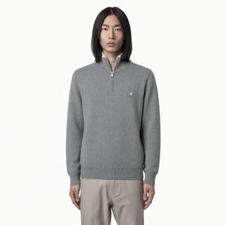 Maglieria Brooksfield mezza zip Grigio