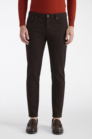 Pantalone Brooksfield 5 tasche Ebano