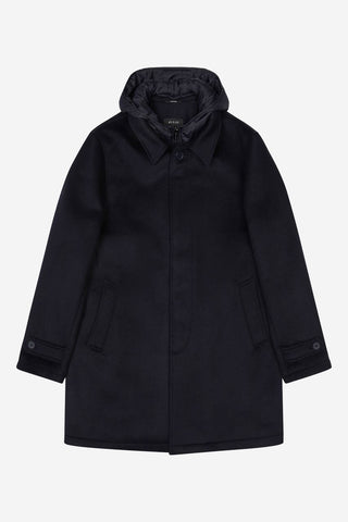 Cappotto AT.P.CO Martinez Dol blu navy vista 1