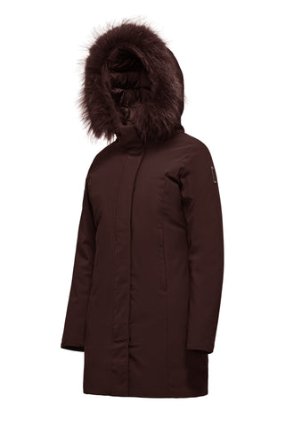 Parka Bomboogie Vienna in Softshell berry chocolate vista 2