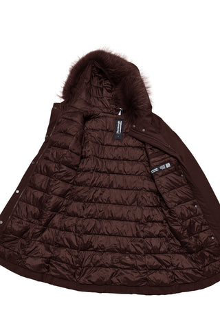 Parka Bomboogie Vienna in Softshell berry chocolate vista 4