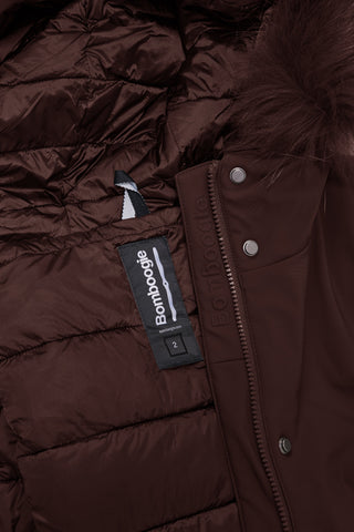 Parka Bomboogie Vienna in Softshell berry chocolate vista 5