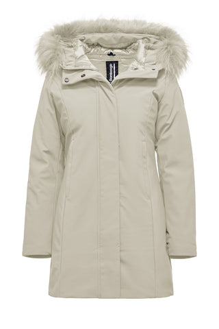 Parka Bomboogie Vienna in Softshell crystal grey vista 1