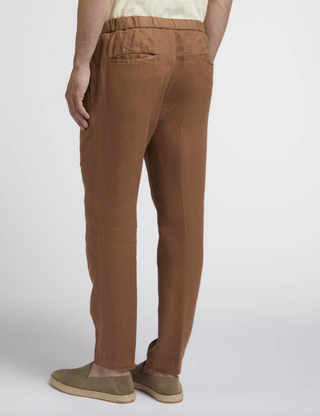 Pantalone in lino AT.P.CO -  A281BERLINO563CONF10B Kaki