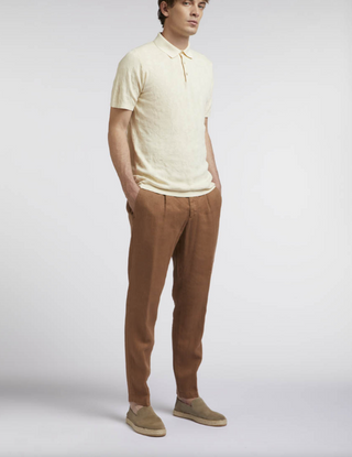 Pantalone in lino AT.P.CO -  A281BERLINO563CONF10B Bianco