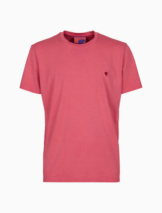T-shirt girocollo unisex cotone tinto capo tinta unita Gallo Anguria