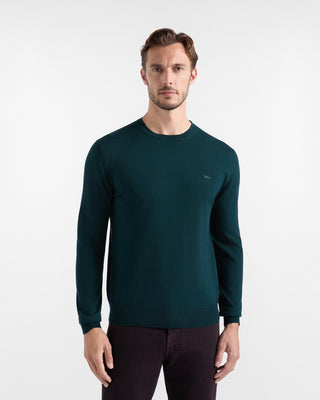 Maglieria Harmont & Blaine Paricollo Basic in Merino - HRR001030478
