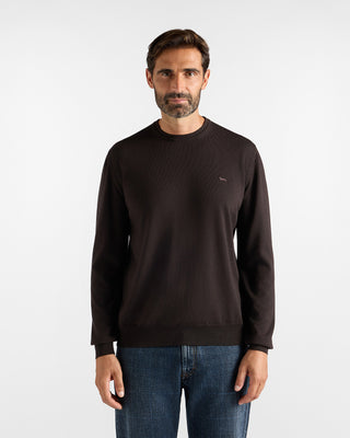 Maglieria Harmont & Blaine Paricollo Basic in Merino - HRR001030478