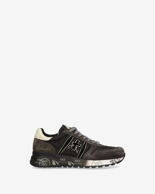Sneaker Premiata Lander 4951 tortora vista 1