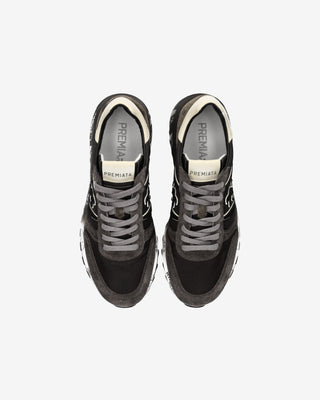 Sneaker Premiata Lander 4951 tortora vista 6