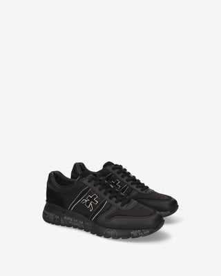 Sneaker Premiata Lander 8655 nera vista 2