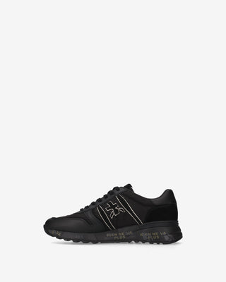 Sneaker Premiata Lander 8655 nera vista 3