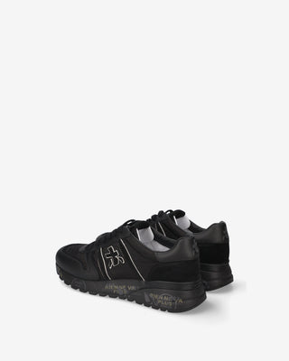 Sneaker Premiata Lander 8655 nera vista 5