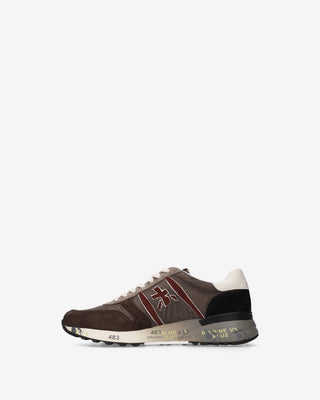 Sneaker Premiata Lander 8657 marrone vista 3