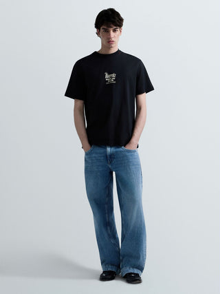 T-Shirt REPLAY - RELAXED PIECE DYED HEAVY COTTON JERSEY