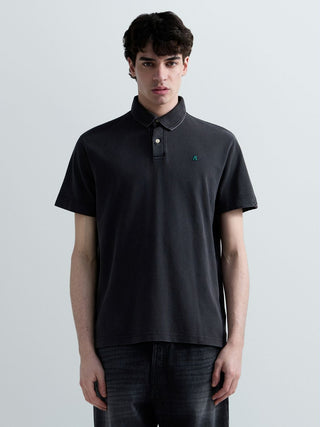 Polo REPLAY - REGULAR MARBLE DYED COTTON PIQUET
