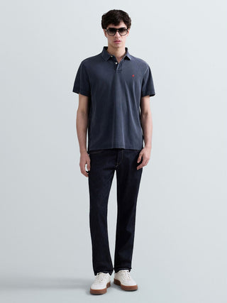 Polo REPLAY - REGULAR MARBLE DYED COTTON PIQUET