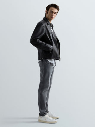 Pantalone REPLAY - SLIM 11 OZ BLACK POWER STRETCH DENIM