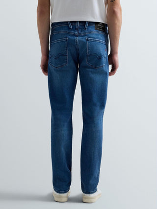 Pantalone REPLAY - SLIM 12 OZ MID BLUE POWER STRETCH DENIM