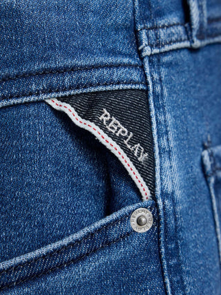 Pantalone REPLAY - SLIM 12 OZ MID BLUE POWER STRETCH DENIM