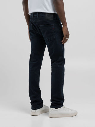 Pantalone REPLAY - STRAIGHT 11.5 OZ HYPERFLEX BLUE/BLACK DENIM