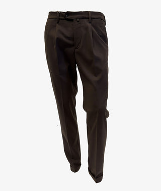 Pantalone Slim BSettecento - TASCA AMERICA + PINCES