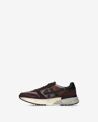 Sneaker Premiata Mick 8434 marrone vista 3