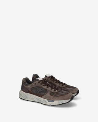 Sneaker Premiata Mase25 8421 marrone vista 2