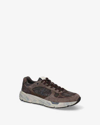 Sneaker Premiata Mase25 8421 marrone vista 4