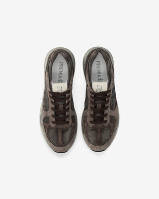 Sneaker Premiata Mase25 8421 marrone vista 6