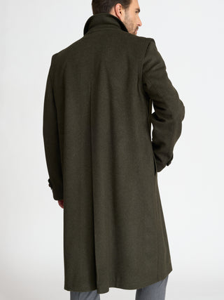 Cappotto Steinbock Solstein verde oliva, retro
