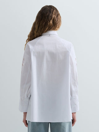 Camicia REPLAY - COMFORT STRETCH COTTON NYLON POPELINE