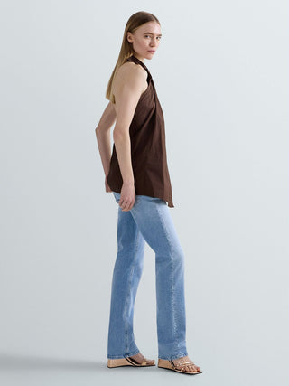 Pantalone REPLAY - STRAIGHT LOW WAIST 12 OZ COTTON/LYOCELL STR.INDIGO DENIM